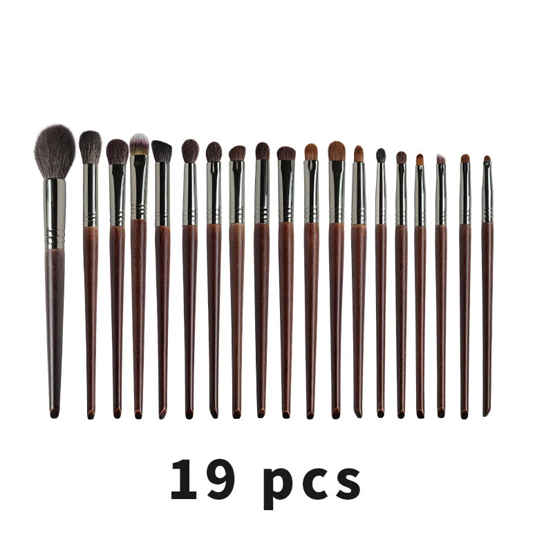 OVW Makeup Brushes Set Professional Tools Goat Hair Powder Blusher Eyeshadow Blending Foundation Cosmetic for Make Up