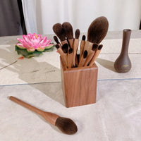 Chinese Vintage Style Makeup Brushes Set Cosmetic Powder Blush Foundation Sculpting Eye Shadow Professional Beauty Make Up Brush