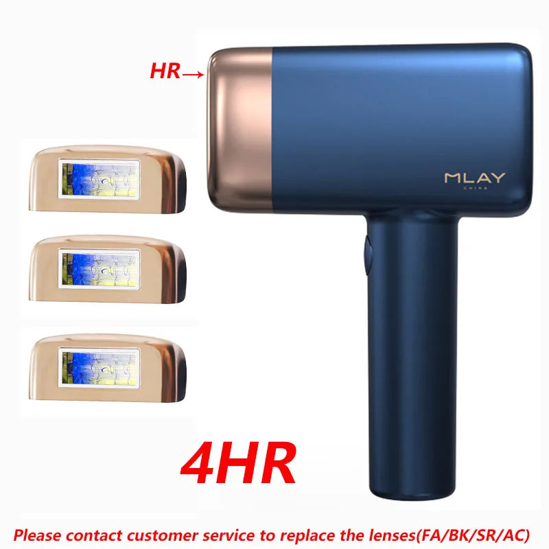 MLAY T14 Laser Hair Removal IPL Laser Epilator ICE Cold 500000 Flashes 3IN1Automat Home use For Women Men Body Depilador a laser