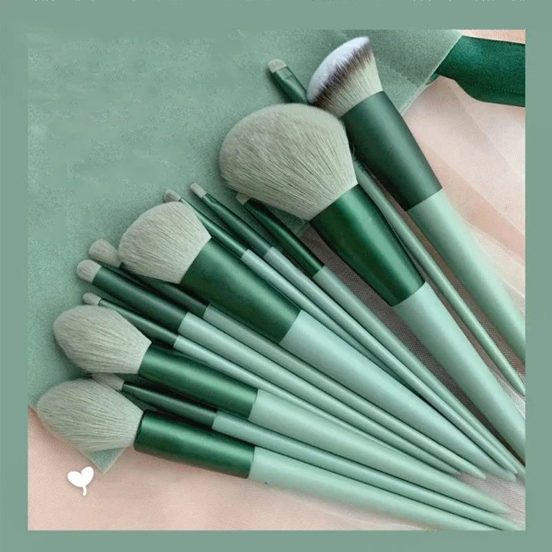 Makeup Brushes Set Eye Shadow Foundation Women Cosmetic Powder blush Blending Beauty Make Up Tool