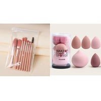 8Pcs Eyeshadow Portable Makeup Brushes Set Soft Fluffy Brushes Blush Powder Shadow Foundation Blending Concealer Make Up Tool