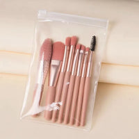 8Pcs Eyeshadow Portable Makeup Brushes Set Soft Fluffy Brushes Blush Powder Shadow Foundation Blending Concealer Make Up Tool