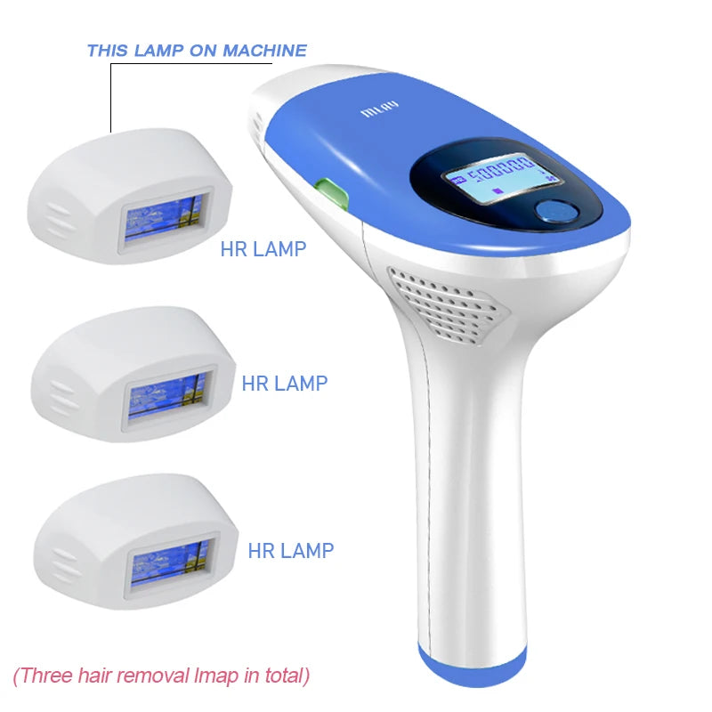 MLAY T3 Laser Hair Removal Device IPL Laser Epilator with 500000 Shots Home Use Bikinis Depilador for Women Laser Hair Removal