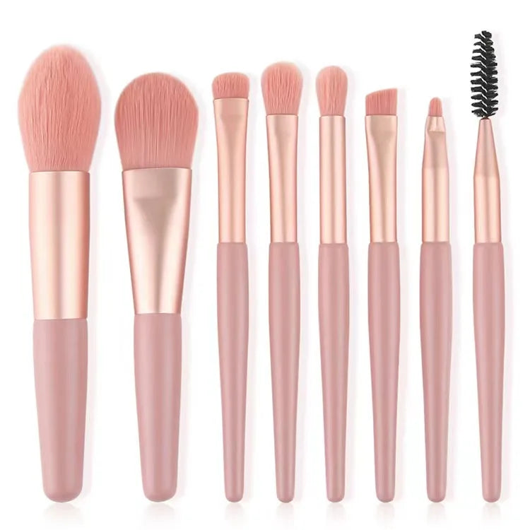 20/10/8/6Pcs Makeup Brushes Set Professional Plastic Handle Soft Synthetic Powder Foundation Eyeshadow Make Up Brush Cosmetics