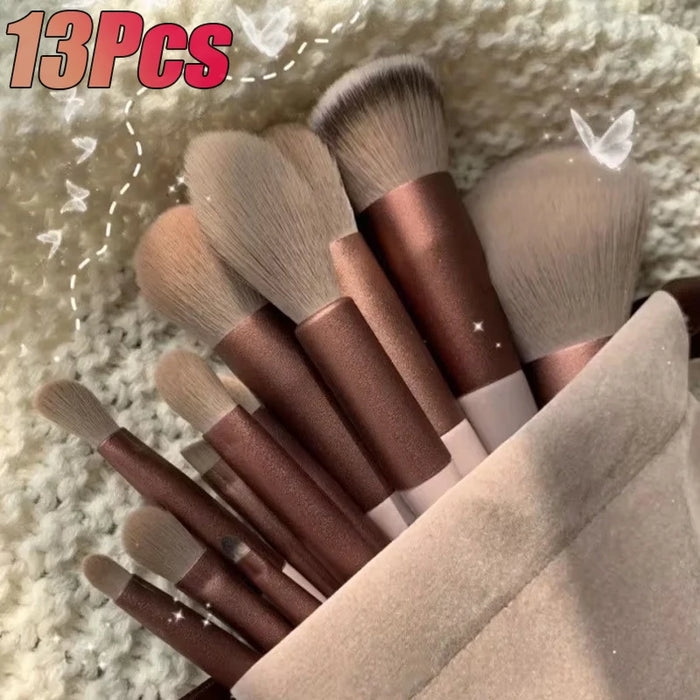 Makeup Brushes Set Eye Shadow Foundation Women Cosmetic Powder blush Blending Beauty Make Up Tool