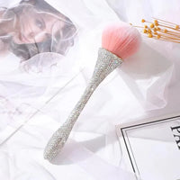 Diamond Handle Makeup Brush Loose Powder Brush Blush Brush Professional Make Up Brush Foundation Blush Soft Hair Brush Tool