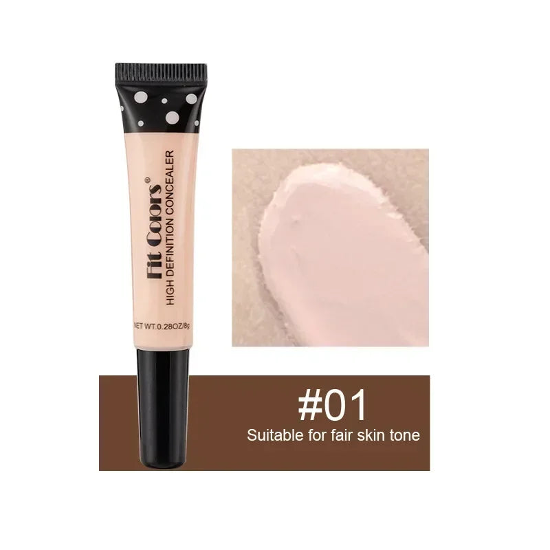 Face Make Up Concealer Waterproof Full Cover Dark Circles Cream Acne Contour Palette Makeup Contouring Sliky Liquid Foundation