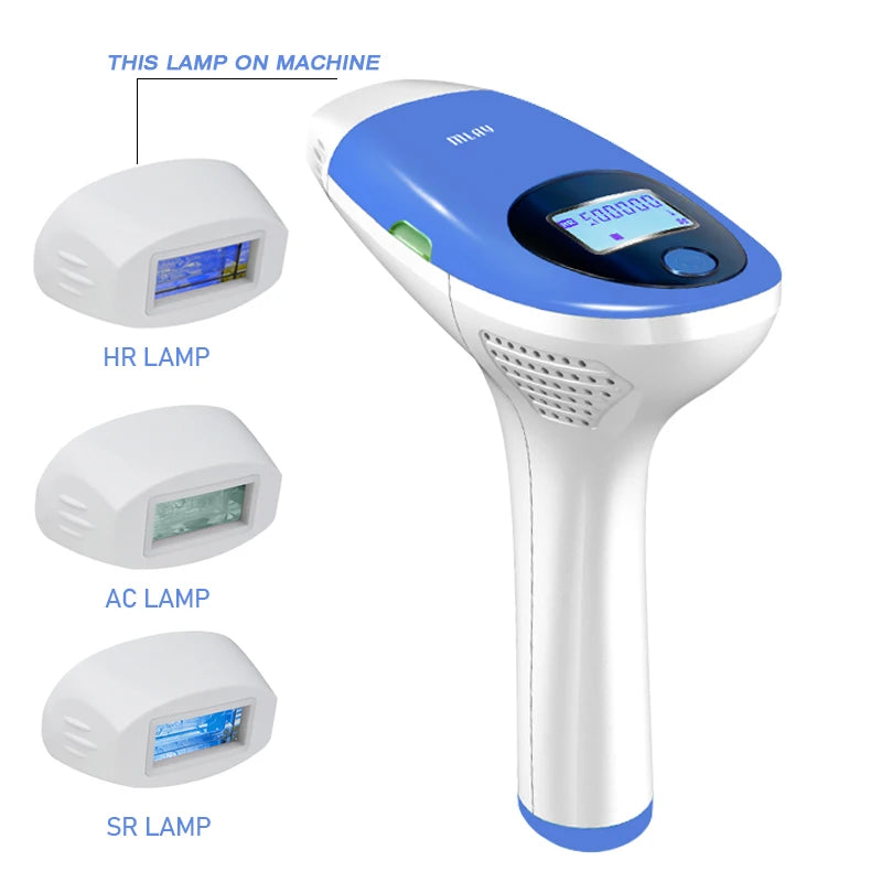 MLAY T3 Laser Hair Removal Device IPL Laser Epilator with 500000 Shots Home Use Bikinis Depilador for Women Laser Hair Removal