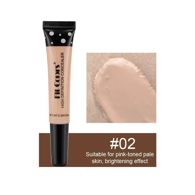 Face Make Up Concealer Waterproof Full Cover Dark Circles Cream Acne Contour Palette Makeup Contouring Sliky Liquid Foundation