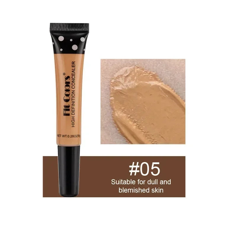 Face Make Up Concealer Waterproof Full Cover Dark Circles Cream Acne Contour Palette Makeup Contouring Sliky Liquid Foundation