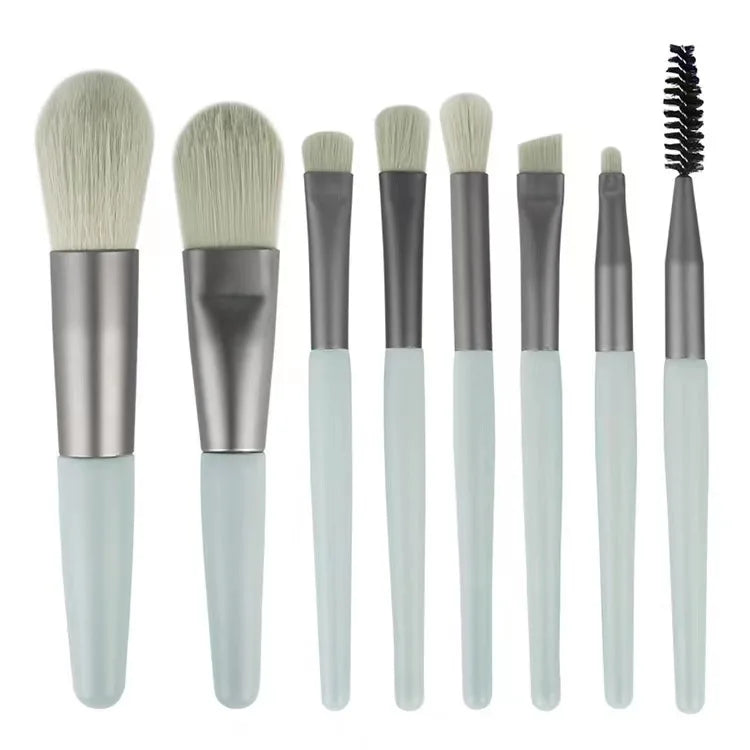 20/10/8/6Pcs Makeup Brushes Set Professional Plastic Handle Soft Synthetic Powder Foundation Eyeshadow Make Up Brush Cosmetics