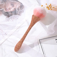 Diamond Handle Makeup Brush Loose Powder Brush Blush Brush Professional Make Up Brush Foundation Blush Soft Hair Brush Tool