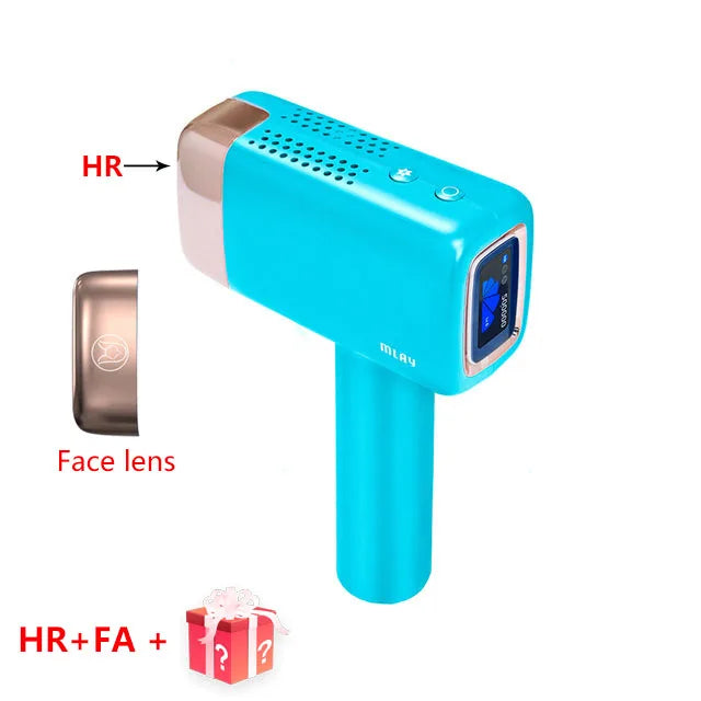 MLAY T14 Laser Hair Removal IPL Laser Epilator ICE Cold 500000 Flashes 3IN1Automat Home use For Women Men Body Depilador a laser